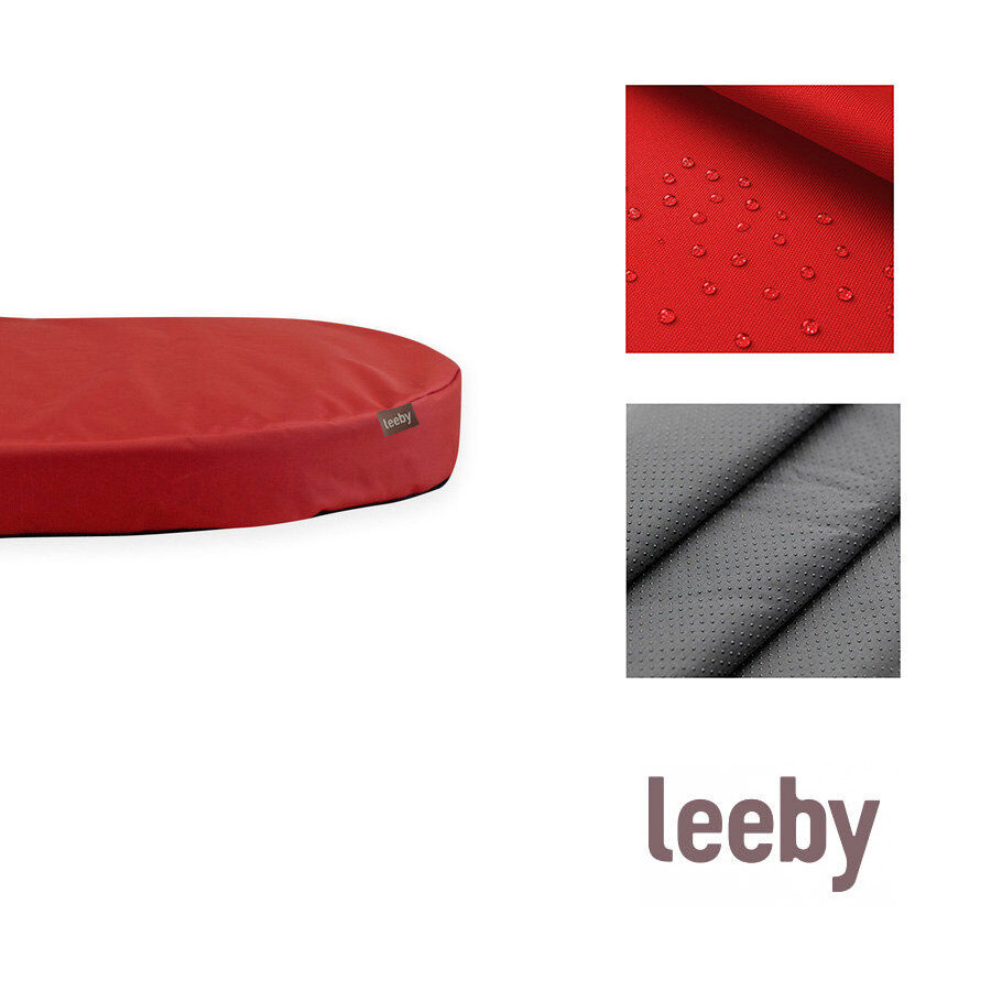 Leeby - Coussin Corbeille Imperm&eacute;able Rouge - S Image num&eacute;ro 5