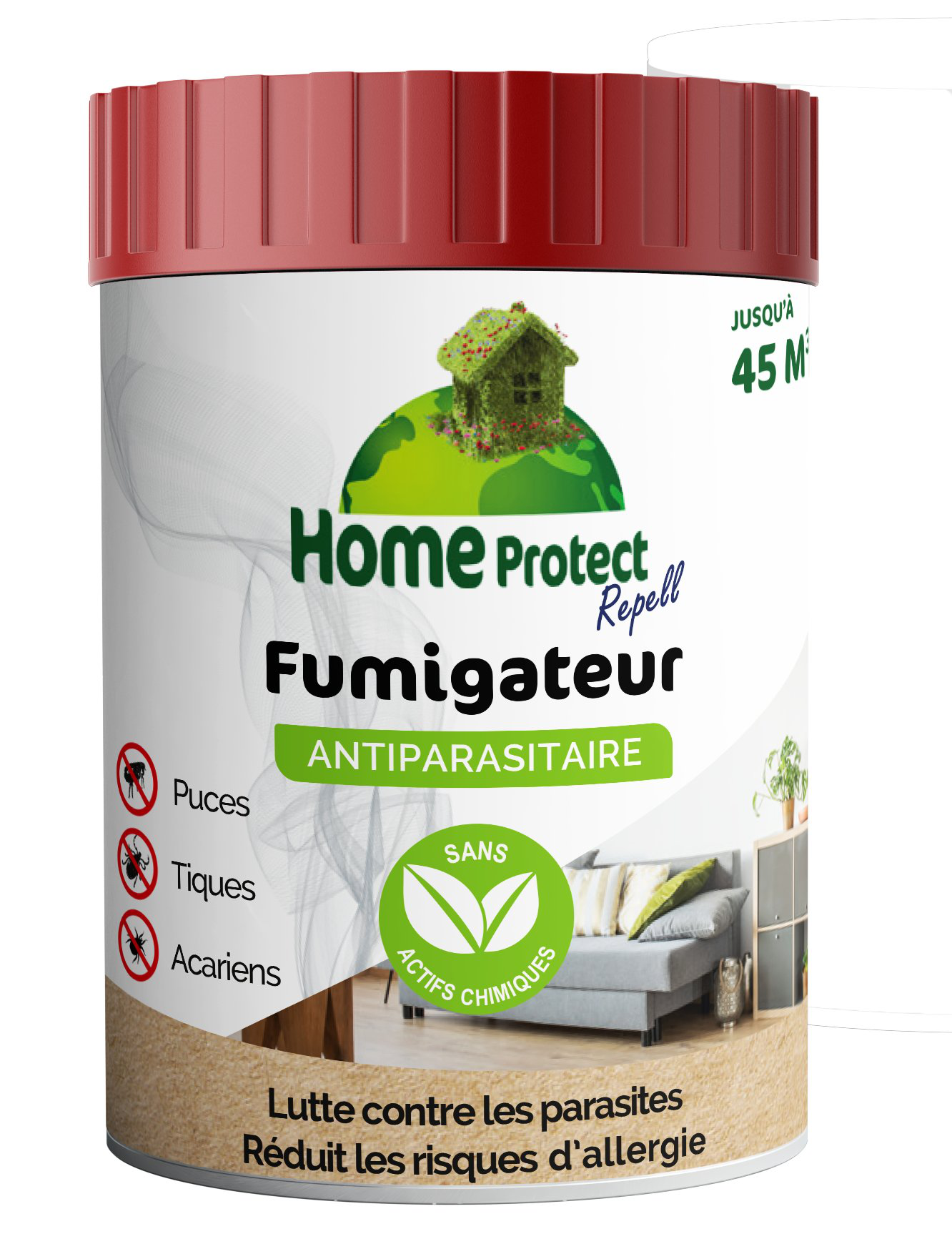 Home Protect - Fumigateur Antiparasitaire pour Habitat - 15g Image num&eacute;ro 1