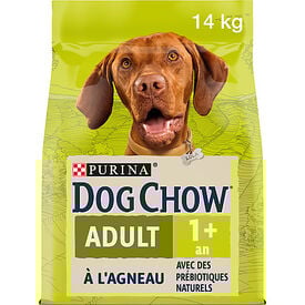 Dog Chow - Chien Adult avec de l'Agneau - 14 Kg