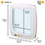 Ferplast - Chatière Swing T15 en Plastique - Blanche Indicateur image numéro 4