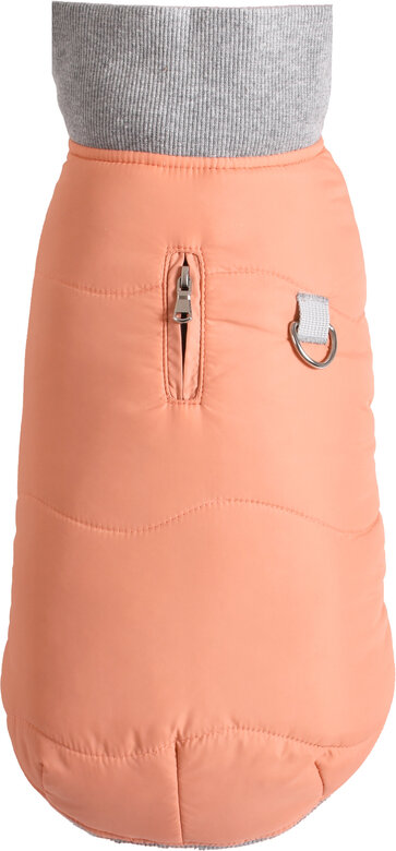 Bobby - Manteau Contraste Corail pour Chiens - M/40cm Image numéro 1 Bobby - Manteau Contraste Corail pour Chiens - M/40cm Image numéro 1