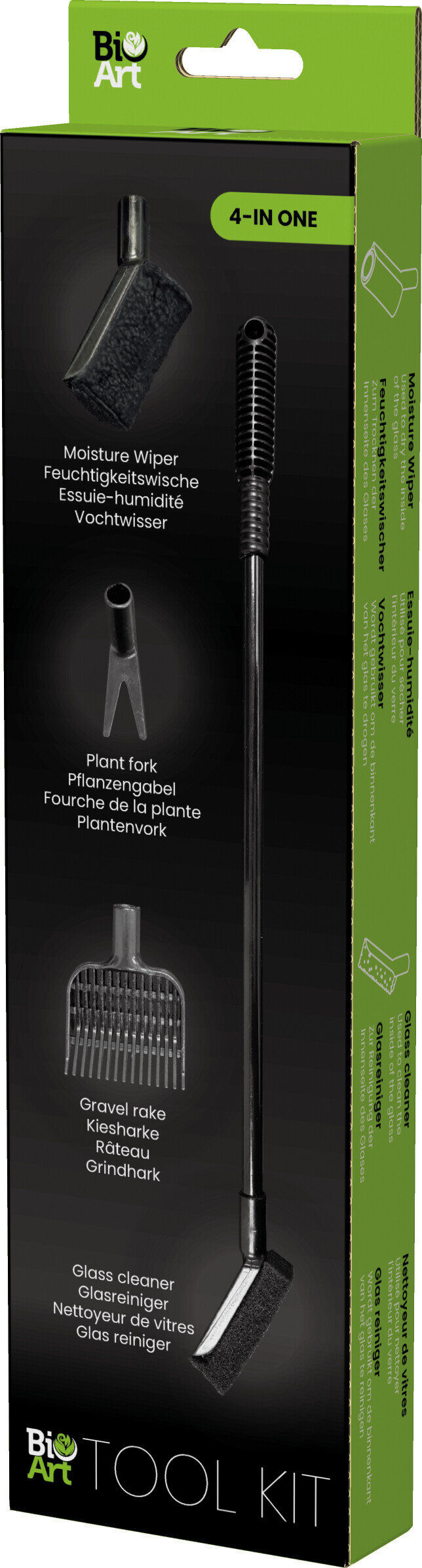 BioArt - Kit d'Entretien 4 en 1 Tool Kit pour Aquarium Image num&eacute;ro 4