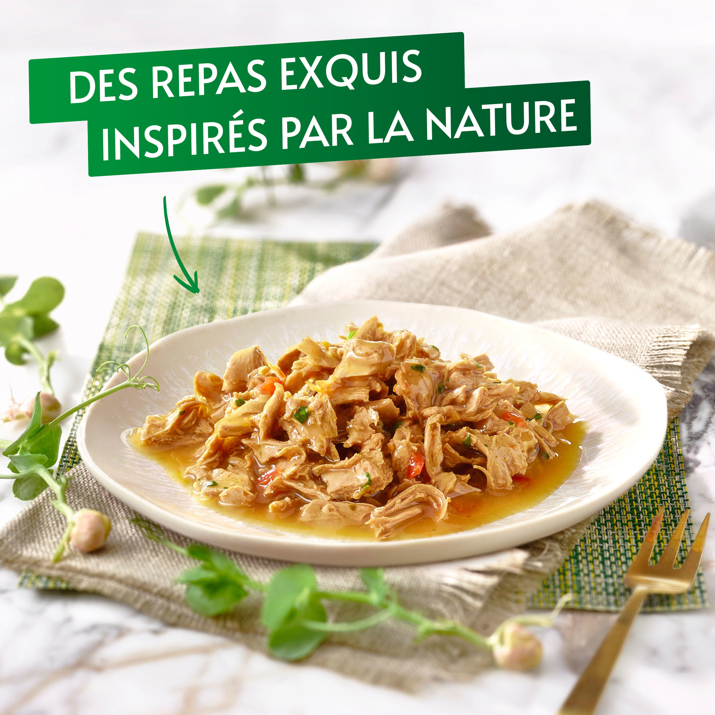 GOURMET - P&acirc;t&eacute;e Nature's Creation Multipack Poisson de l'Oc&eacute;an et Thon pour Chats - 8X85g Image num&eacute;ro 2