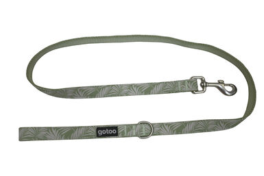 Gotoo - Laisse Feuilles Vert pour Chien