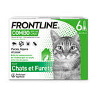 Frontline Combo - Pipettes Antiparasitaires Élimine les Puces pour Chat - 6x0,5ml image number null