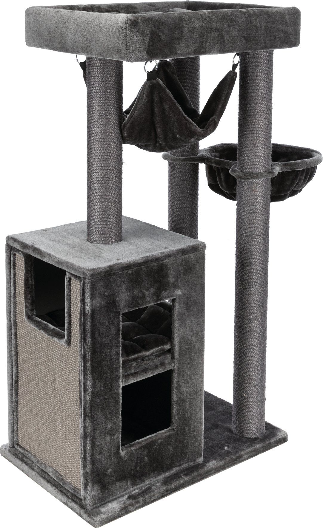 Trixie - Arbre &agrave; Chat XXL Amadeus Anthracite pour Chat - 163cm Image num&eacute;ro 7