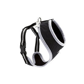 Bobby - Harnais Pap Arlequin en Nylon Noir pour Chien