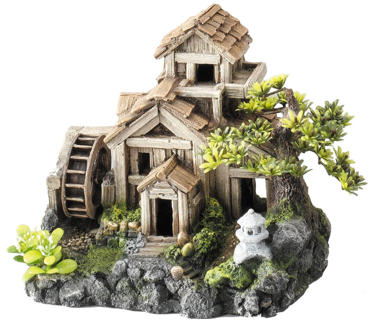 Aquadella - D&eacute;coration Bonsa&iuml;-Mill pour Aquarium Image num&eacute;ro 1