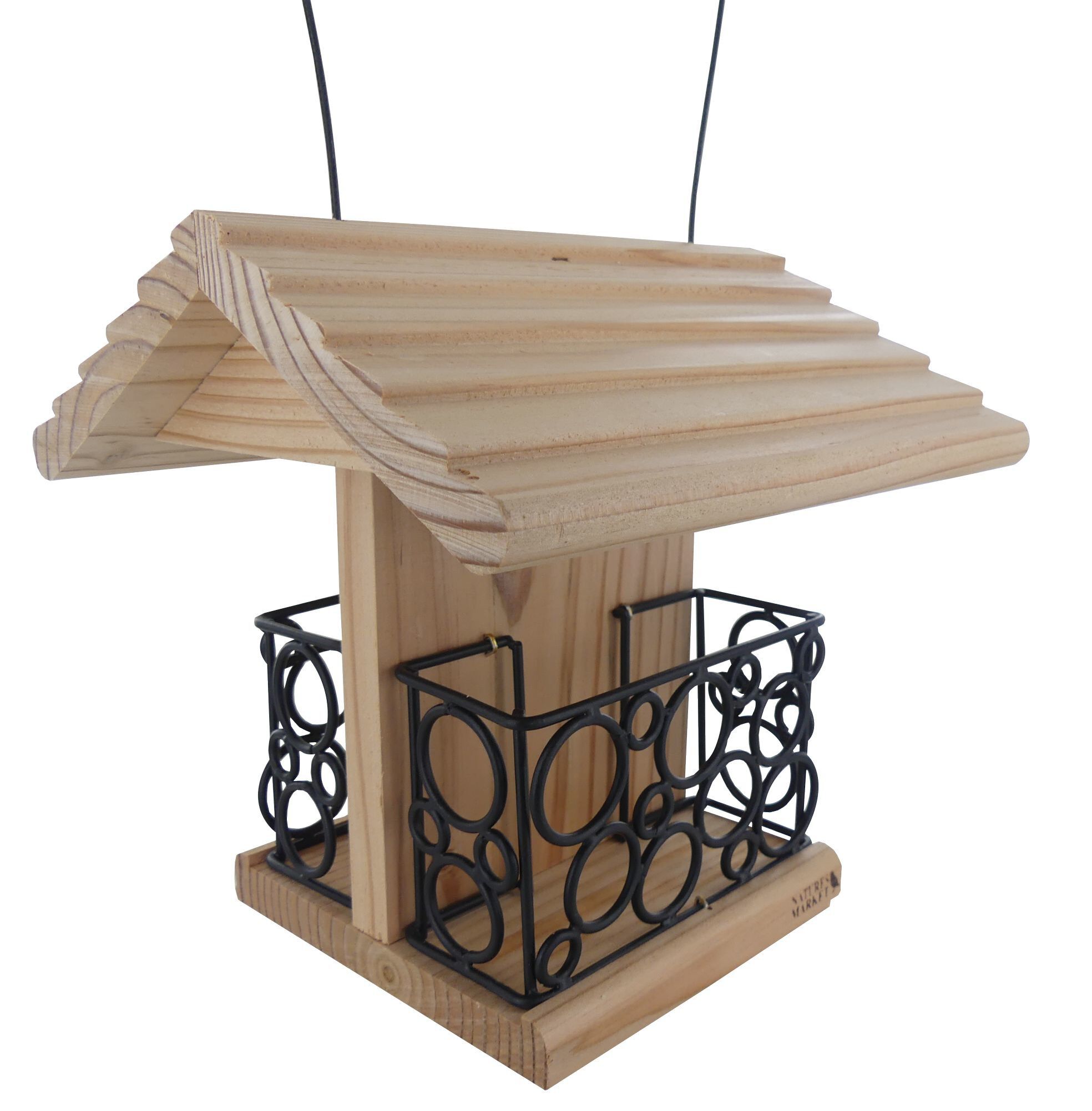 Natures Markets - Mangeoire Bar &agrave; Graisse pour Oiseaux du Ciel - 20 5x19 5x20cm Image num&eacute;ro 1