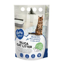 Duvoplus - Premium Silica litière pommes - 5L