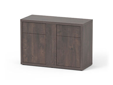 Aquatlantis - Meuble SUBLIME 120 Chêne Brun pour Aquarium - 120x50x83cm