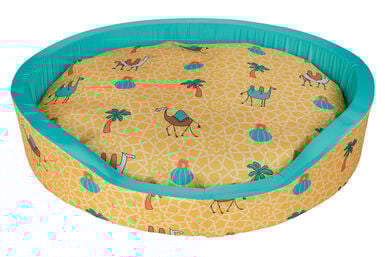 Summer Vibes - Sofa Rafraichissant Jaune pour Chiens