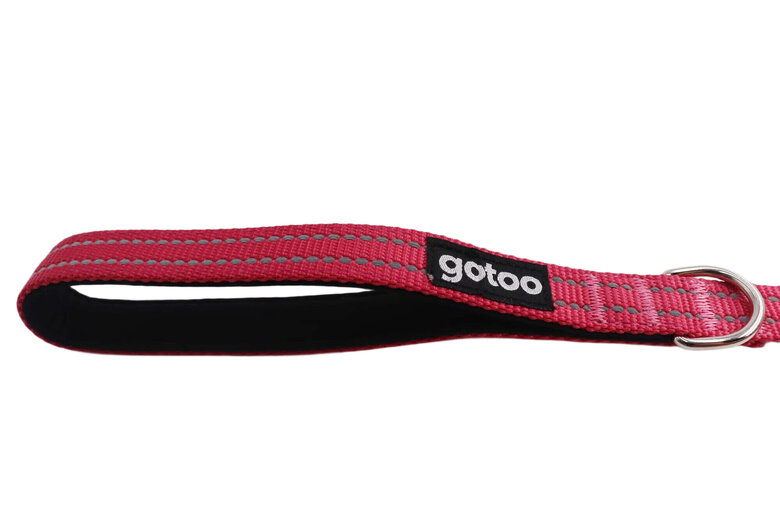 Gotoo - Laisse en Nylon Premium pour chien - Rose Image numéro 2 Gotoo - Laisse en Nylon Premium pour chien - Rose Image numéro 2