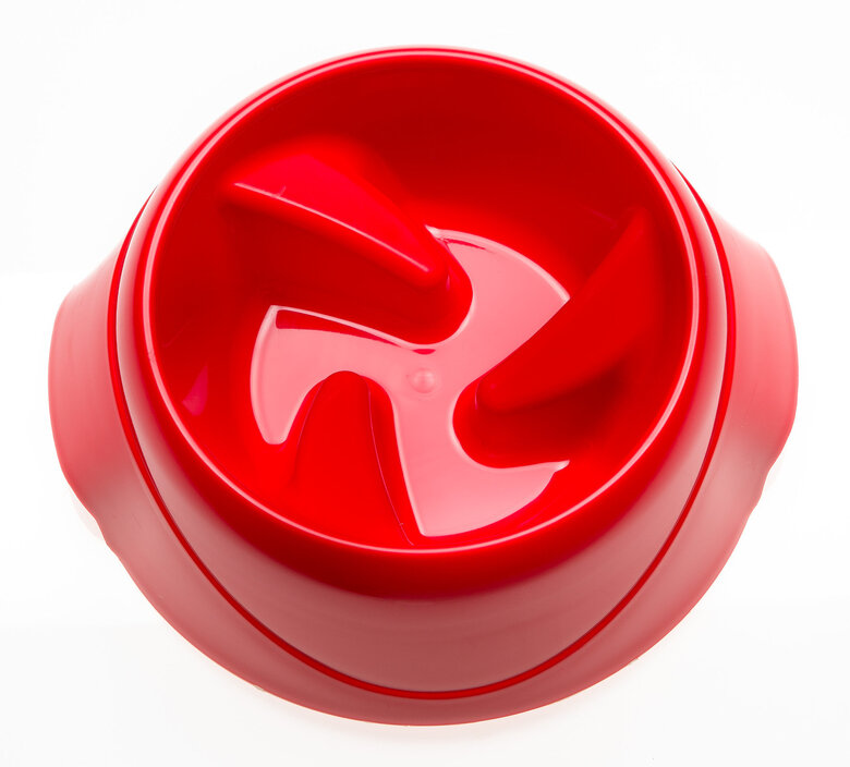 Ferplast - Ecuelle Anti-glouton Magnus Slow Rouge - L Image numéro 3 Ferplast - Ecuelle Anti-glouton Magnus Slow Rouge - L Image numéro 3