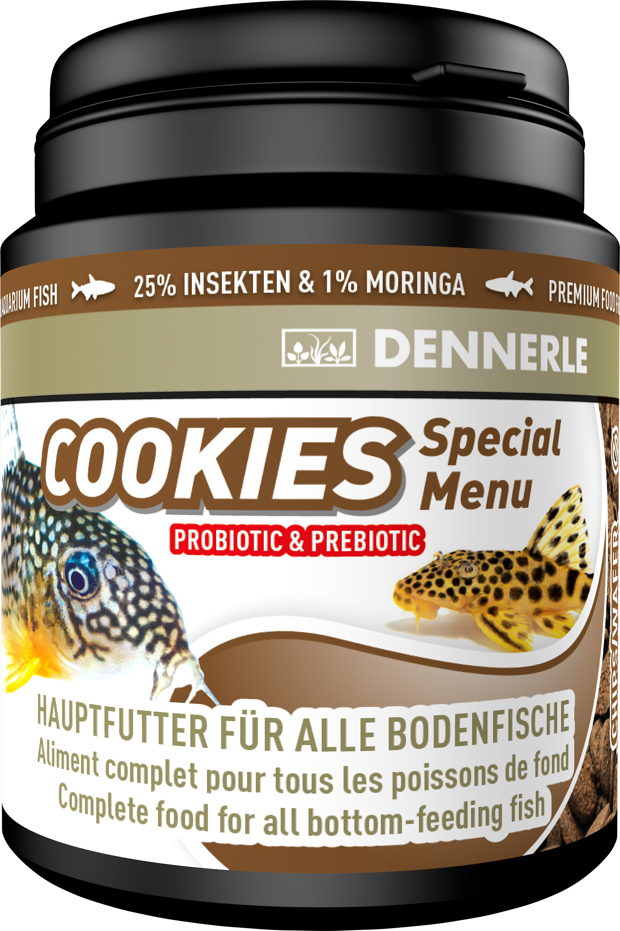 Dennerle - Aliment Cookies Special Menu pour Poissons de Fond - 200ml Image num&eacute;ro 1