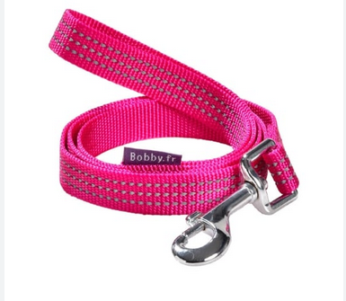 Bobby - Laisse Safe 20 pour Chiens - Fushia Image num&eacute;ro 1