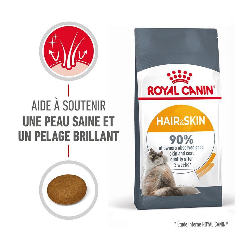 Royal Canin - Croquettes Hair & Skin Care pour Chat - 400g Image num&eacute;ro 1