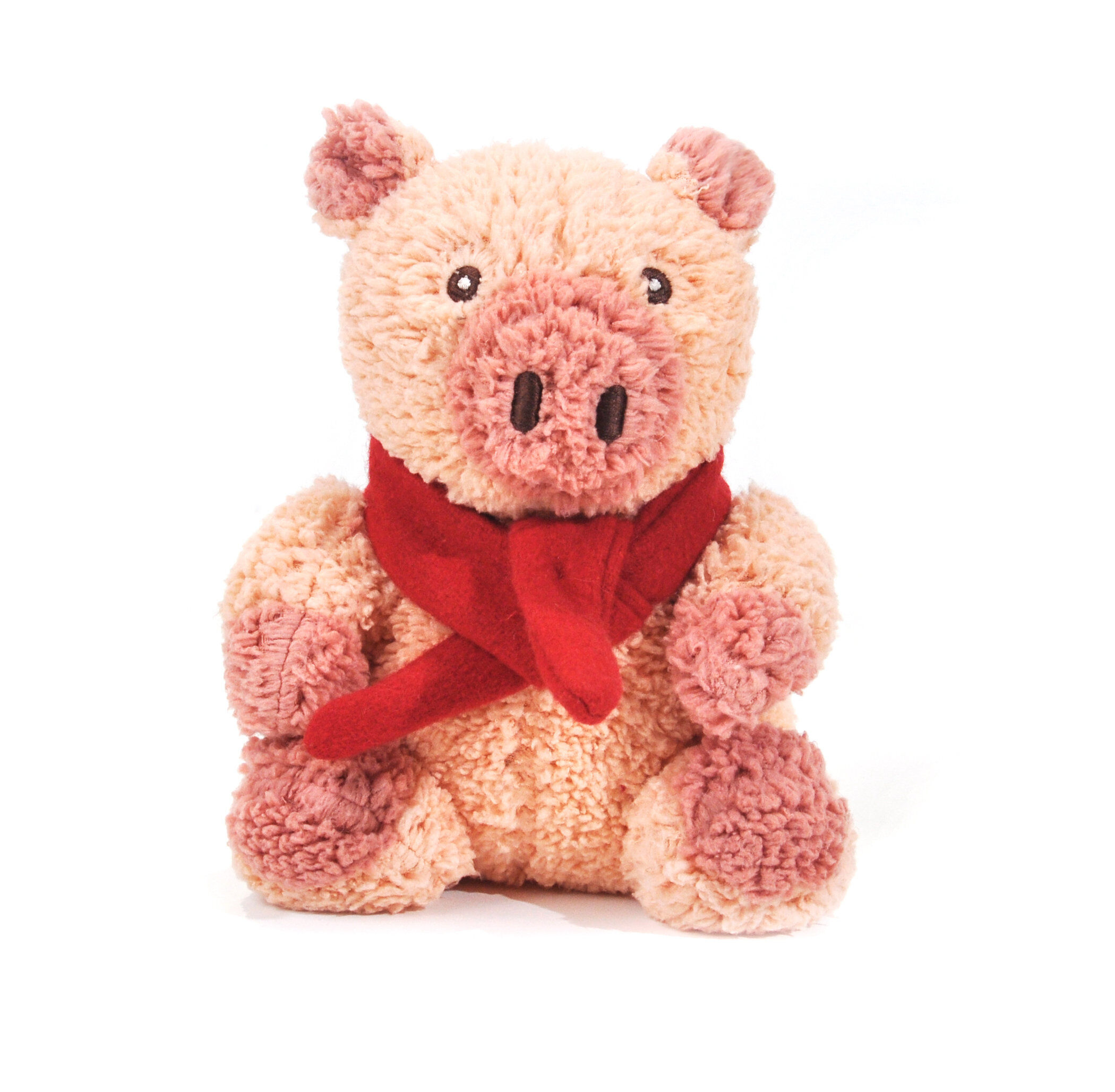 Animalis - Jouet Cochon Calin Laine Recycl&eacute;e pour Chiens - 20cm Image num&eacute;ro 1