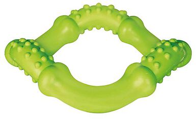 Trixie - Jouet Aqua Toy anneau ondulé et flottant pour Chien - 15 cm