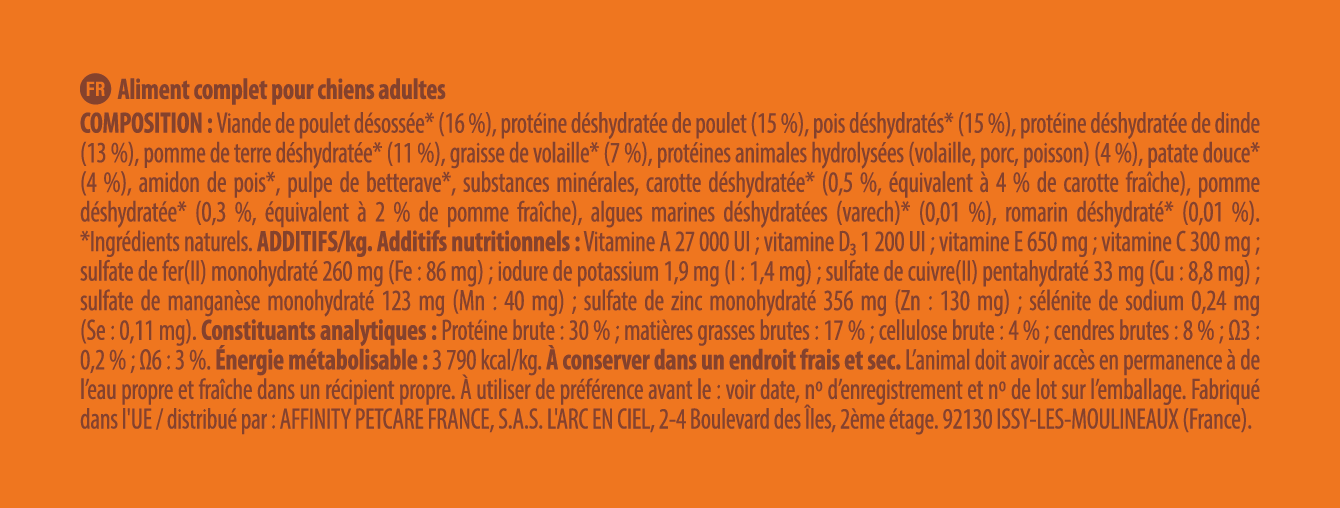 Nature's Variety - Croquettes No Grain Adulte Med/Maxi au Poulet - 3Kg Image num&eacute;ro 3