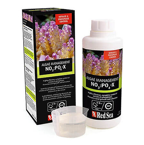 Red Sea - R&eacute;ducteur de Phosphate et Nitrate Anti-algues NO3:PO4-X pour Coraux - 1L Image num&eacute;ro 1