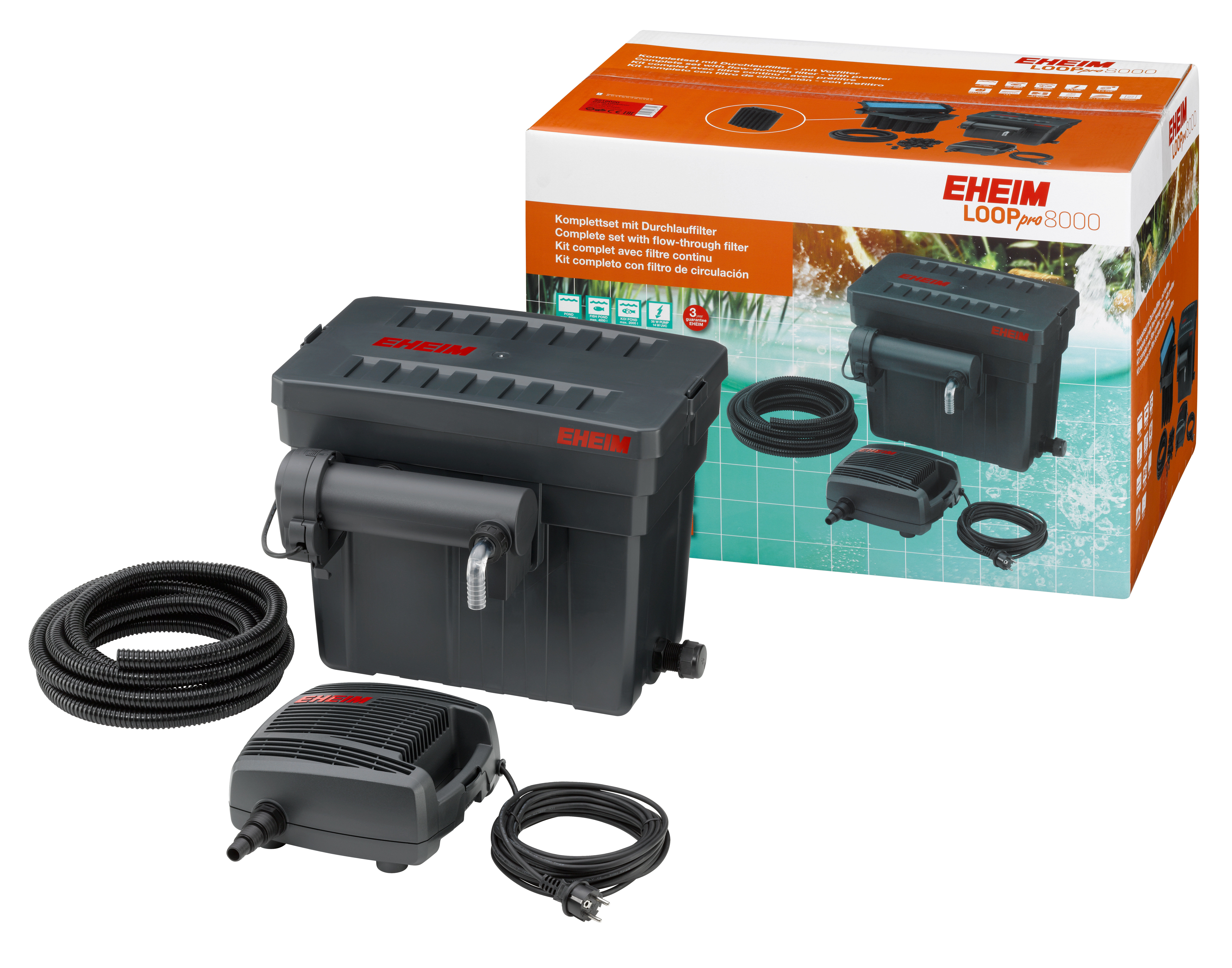 Eheim - Kit Filtre LOOPPRO8000 pour Bassin Image num&eacute;ro 1