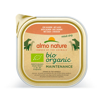 Almo Nature - Pâtée Bio Organic Saumon - 300g