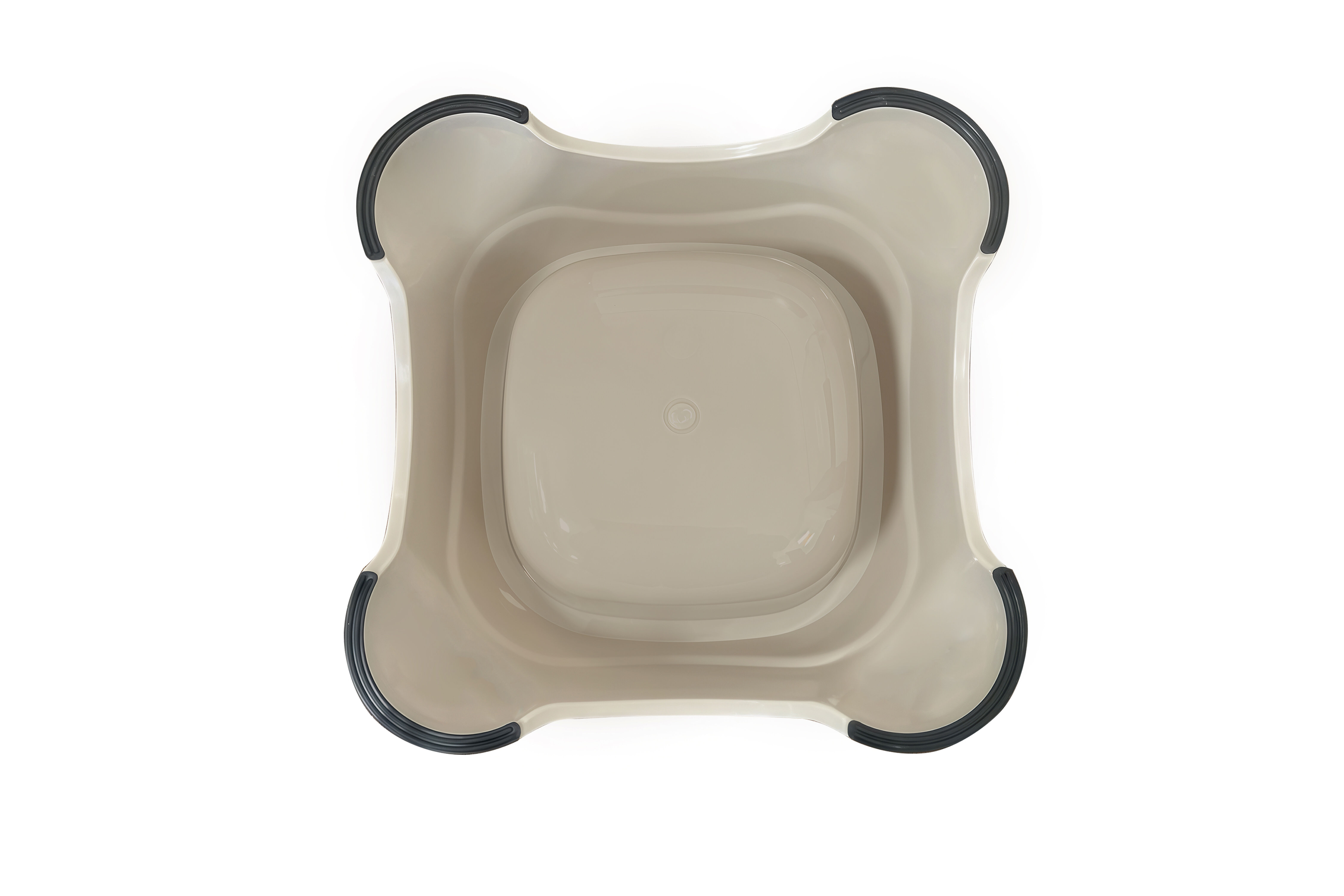 Leeby - Gamelle Antid&eacute;rapante en Plastique Recycl&eacute; pour Chiens - XL/ 2,3L Image num&eacute;ro 2