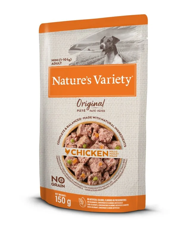 Nature's Variety - Pâtée Wet Original au Poulet pour Chien - 150g Image numéro 1 Nature's Variety - Pâtée Wet Original au Poulet pour Chien - 150g Image numéro 1
