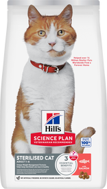 Hill's Science Plan - Croquettes Feline Adult Sterilised Cat  Saumon -3kg Hill's Science Plan - Croquettes Feline Adult Sterilised Cat  Saumon -3kg