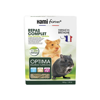 Hamiform - Repas Complet Optima pour Hamster et Gerbille - 900g