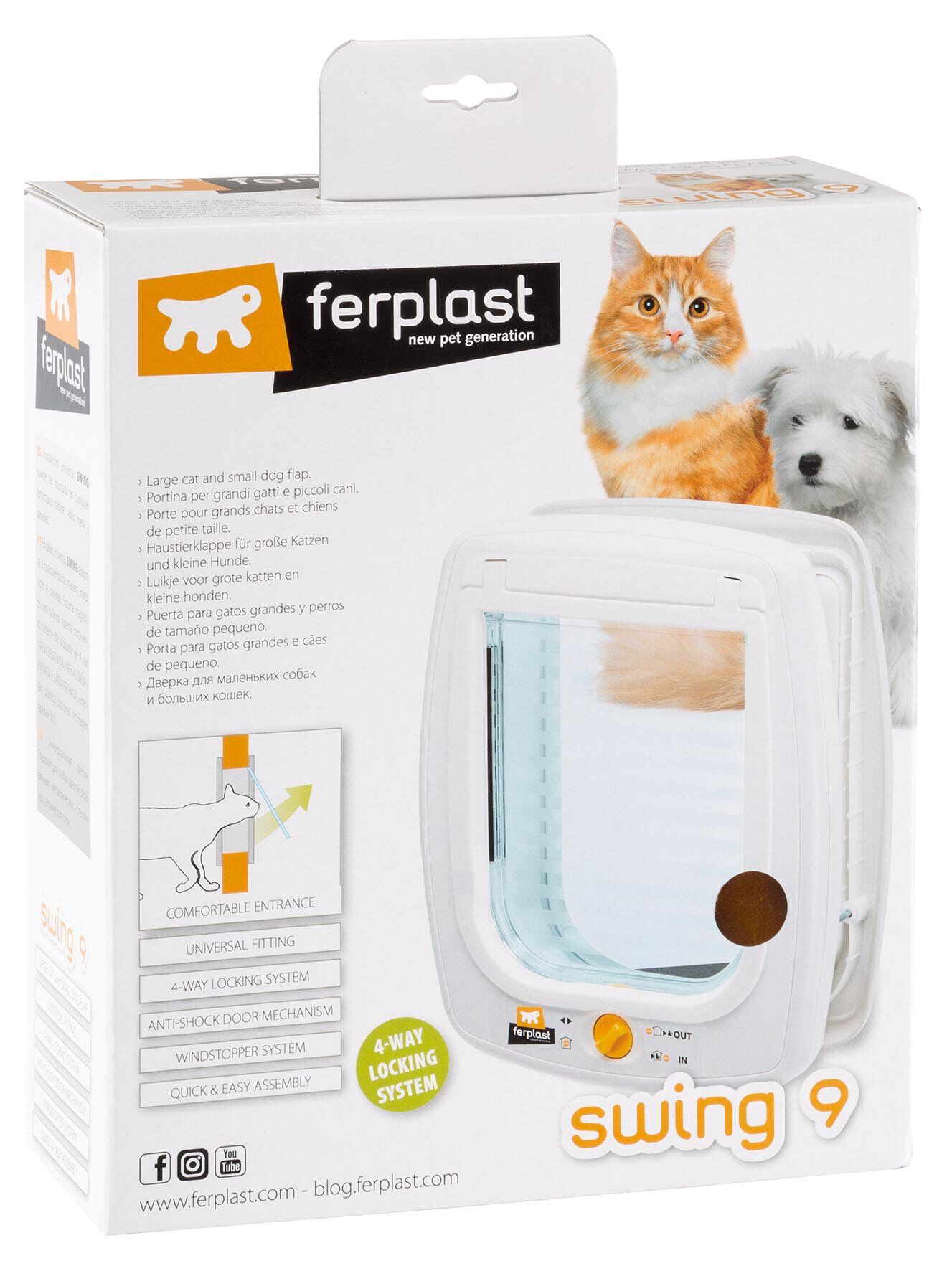 Ferplast - Chati&egrave;re Swing 9 Set pour Chats - Marron Image num&eacute;ro 2