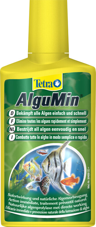 Tetra - Élimine les Algues AlguMin pour Aquarium d'Eau Douce - 250ml Image numéro 1 Tetra - Élimine les Algues AlguMin pour Aquarium d'Eau Douce - 250ml Image numéro 1