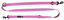 Alcott - Laisse Réglable Adventure Leash Rose pour Chien - L Indicateur image numéro 1
