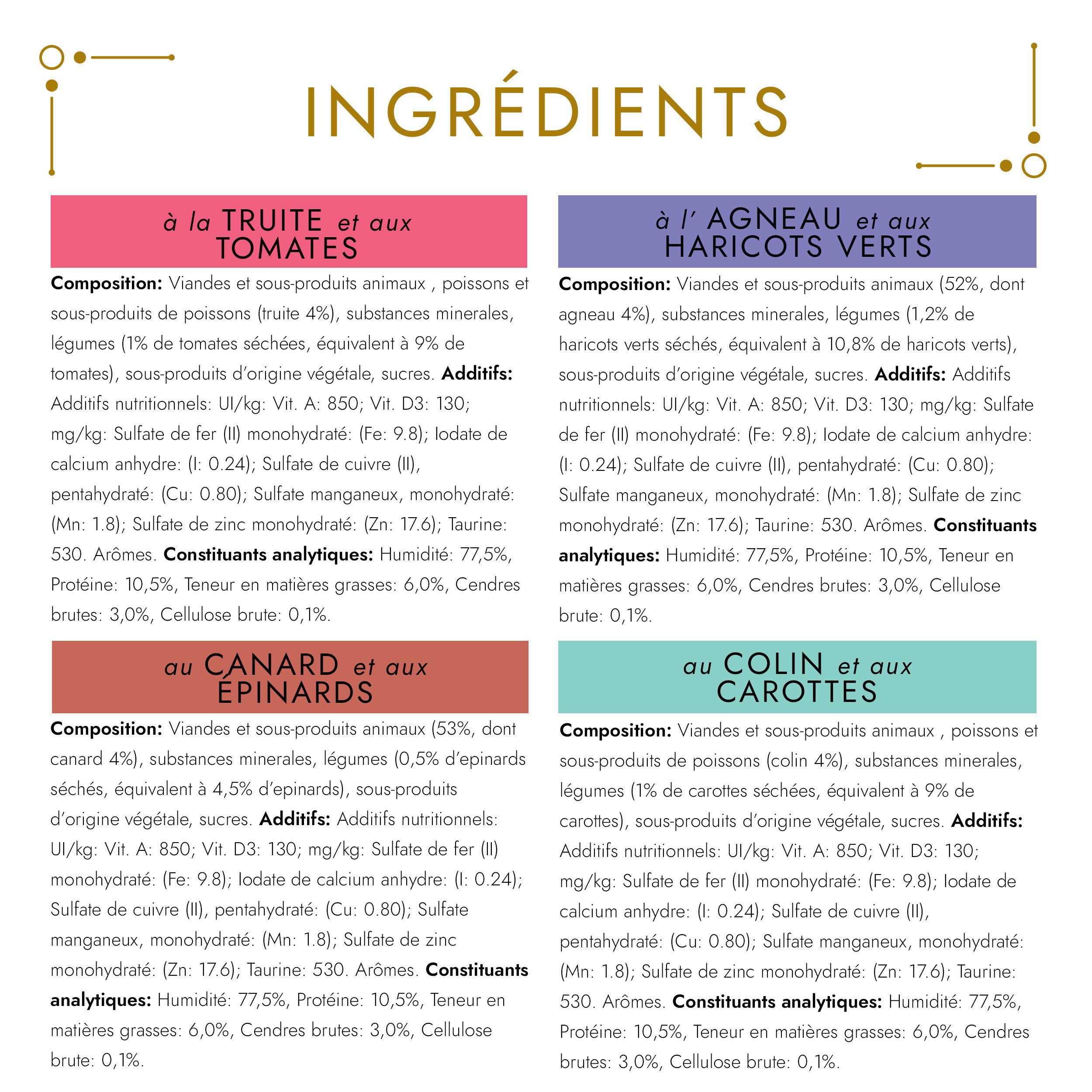 GOURMET - Bo&icirc;tes GOLD Les Mousselines avec des L&eacute;gumes pour chats - 12x85g Image num&eacute;ro 4