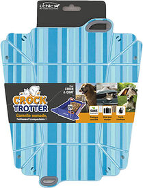 L'Chic - Gamelle Nomade Crock-Trotter pour Chien et Chat - Bleu