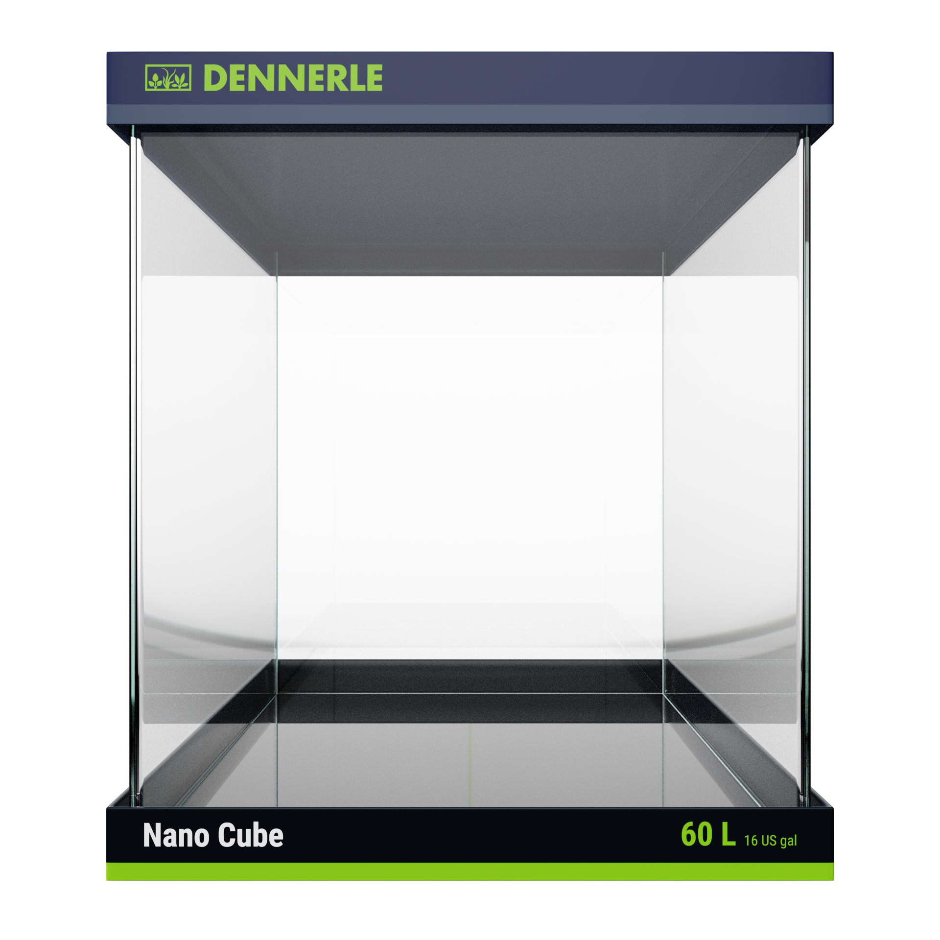 Dennerle - Mini Aquarium Nano Cube Coins Arrondis - 60L Image num&eacute;ro 1