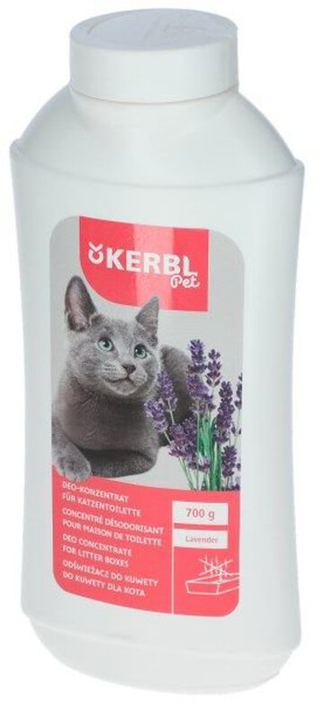Kerbl - Concentré déodorant litière lavande pour chats - 700g image number null