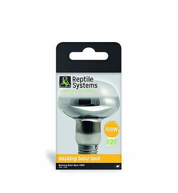 Reptile Systems - Lampe Solar Basking Spot E27 pour Reptiles - 100W