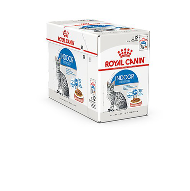 Royal Canin - Sachets Indoor en Sauce pour Chat - 12x85g