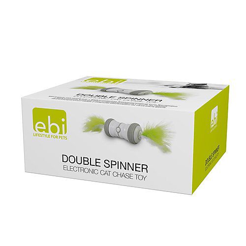 Ebi - Jouet Double spinner Blanc/Vert - 13 x 6 x 6 cm Image num&eacute;ro 2