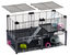 Ferplast - Cage Multipla pour Hamster et Souris - Noir Indicateur image numéro 5