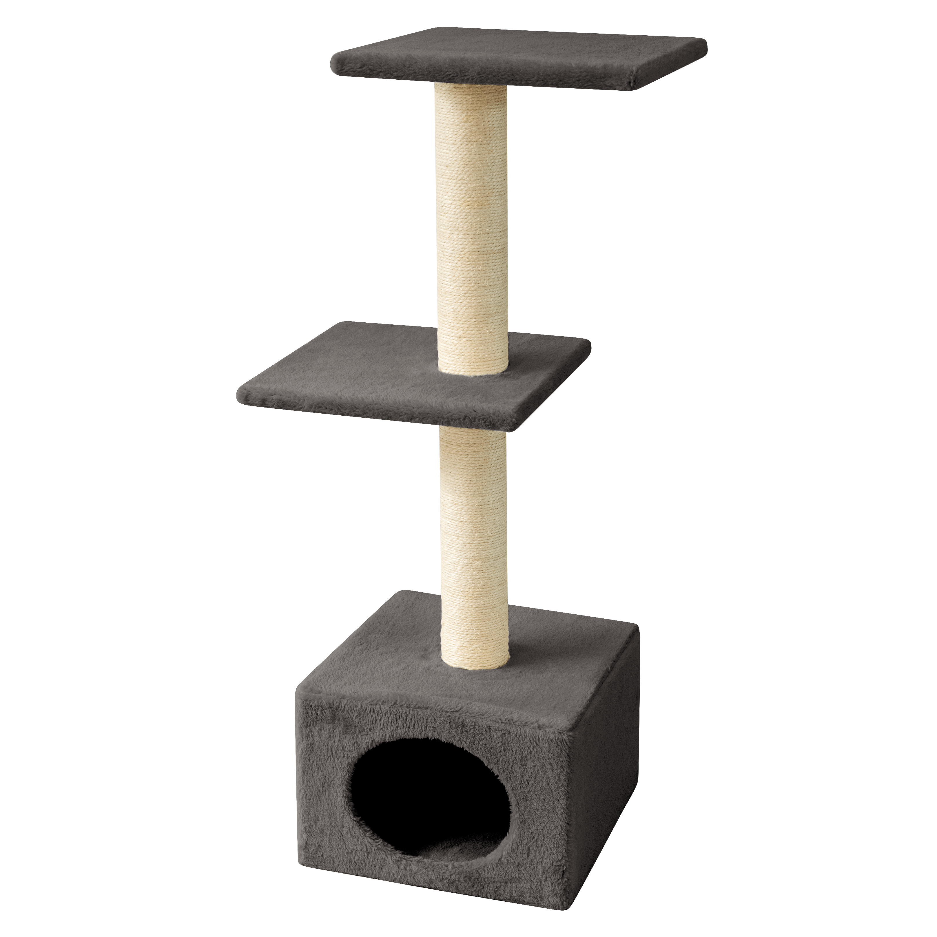 Leeby - Arbre &agrave; Chat Cube Colette pour Chats - Gris Image num&eacute;ro 2