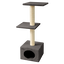 Leeby - Arbre à Chat Cube Colette pour Chats - Gris Indicateur image numéro 2