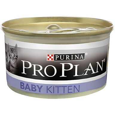 Pro Plan - Pâtée en Mousse Baby Kitten au Poulet pour Chaton - 85g