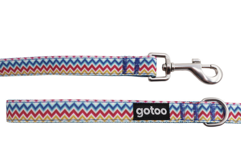 Gotoo - Laisse ZigZag pour chien - M Image numéro 2 Gotoo - Laisse ZigZag pour chien - M Image numéro 2
