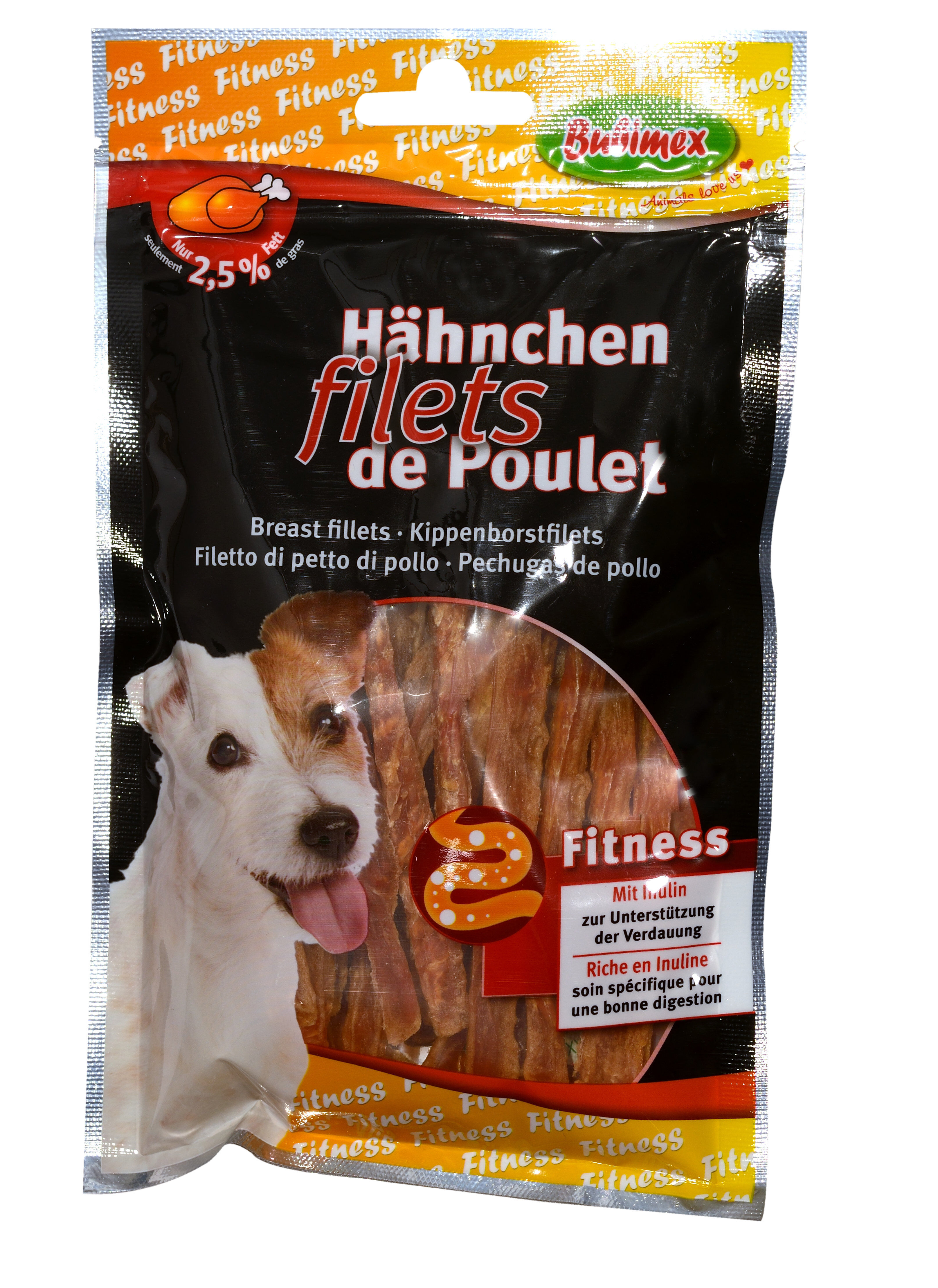 Bubimex - Friandises Filets de Poulet Digestion pour Chien - 100g Image num&eacute;ro 1