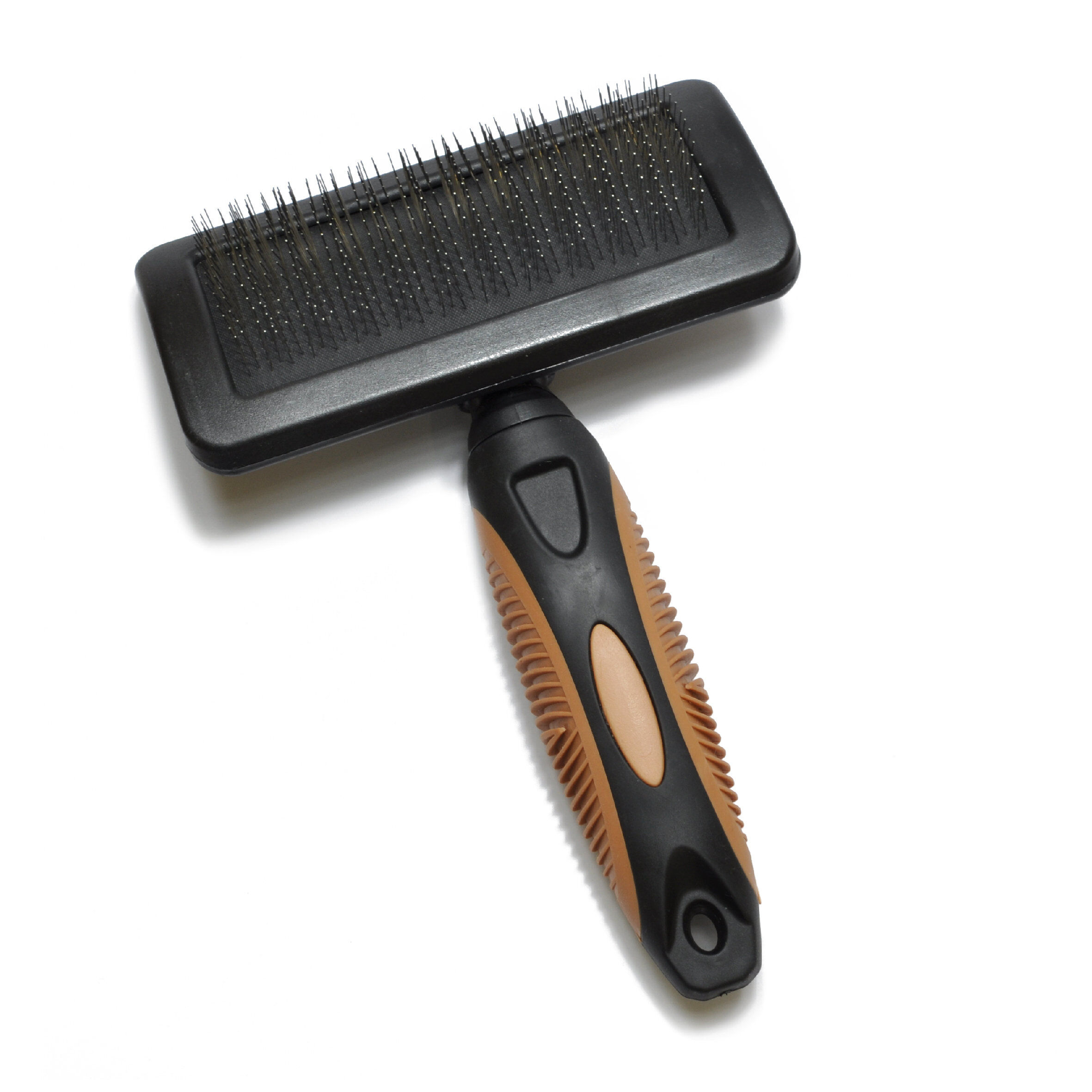 Beauty - Brosse Carde Auto-nettoyante pour Chien - S Image num&eacute;ro 1