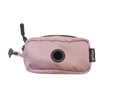 Gotoo - Sac à Sacs Chevron Rose pour Chien