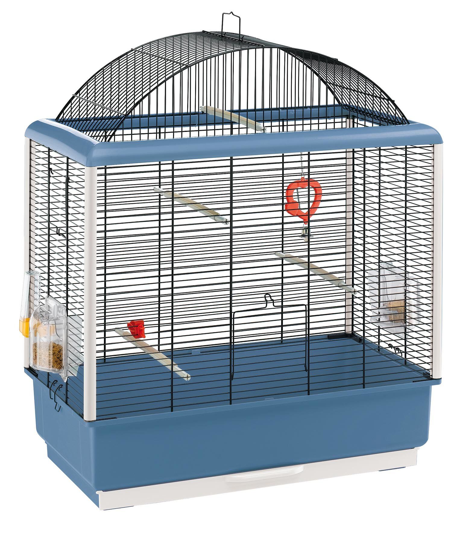 Ferplast - Cage Palladio 4 pour Oiseaux Exotiques - Bleu Image num&eacute;ro 2